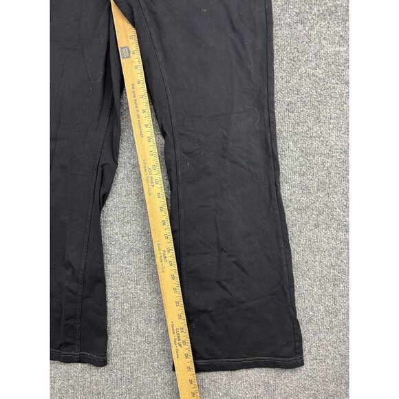 Athleta Pants Womens Small Black Bootcut Yoga Supplex Nylon Style 819227 - Picture 5 of 9